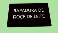 RAPADURA DE DOÇE DE LEITE
