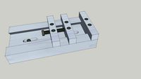 Super low aluminum Press / Morsa de aluminio super baja