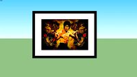 Quadro do Bruce Lee