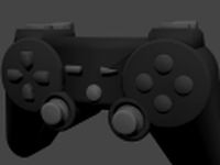 Console Game Controller 3D Model