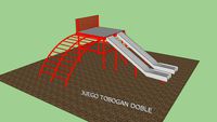Juego de Tobogan doble