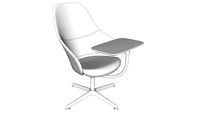 Senator Group Ad-Lib Work Lounge Chair with Glides