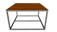 WIL Levo Bijzettafel Salontafel Eik geolied 60x35x60