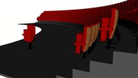 Fauteuil de salle de spectacle - Theatre seat