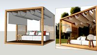 Gazebo EXTETA zen light 304x304x239,6