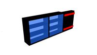 BALCÃO ATENDIMENTO COM VITRINE