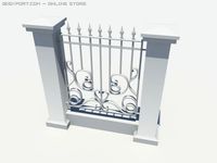 Fence3 3D Model