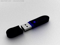 USB flash 3D Model
