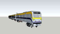 MRT/LRT-2 Train (Recto-Masinag)