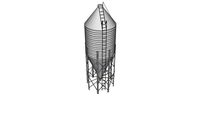 Rovibec Grain Silo 5T (Diameter 6')/ 18' 11''