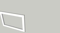 IKEA BESTA Façade GLASSVIK 60x38 blanc, verre transparent