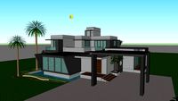 courtyard house by ashik patel