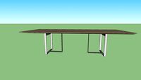 MESA DE JANTAR HALSTON 300X120X73