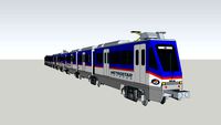 MRT-3 RT8D5 (Three Car Train)