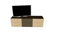 MIN Cascade TV-meubel Lowboard met laden 181x53x46