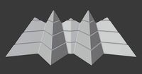 Futuristic Pyramidal Build Two Peaks