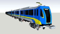 MRT-3 CNR Dalian Train (Four Car)