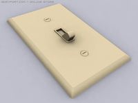 Light Switch 3D Model