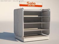 Racks for products 3D Model