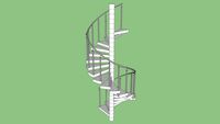 ESCADA ESPIRAL