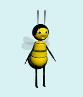 Maya The Bee 3d Model