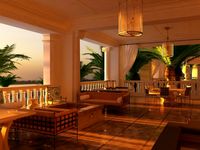 Restaurant Space 070 3D Model