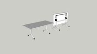 Tiptop klaptafel 160x80cm