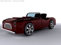 Old car 3D Model
