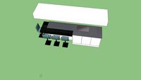 kitchen island 400cm x 100 cm