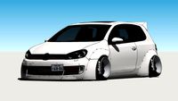 2011 Volkswagen - Golf GTI Rocket Bunny *