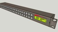 ROSS VIDEO 1RU ROUTER PANEL BROADCAST ROUTER