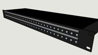 1RU AUDIO PATCH PANEL BROADCAST PANEL