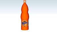 Fanta Orange Glass Bottle 330 mL