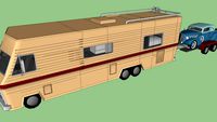 GTA SA: rv towing a hustler v10