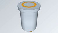 Illuminated pushbutton 12mm