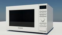 Microwave Oven 3D Model