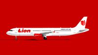 Lion Air Airbus A321-200 U Lion Parcel
