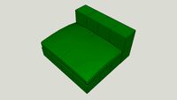 Flexform groundpiece 100x97