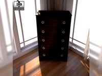 Ashley Pinella Chest 3D Model