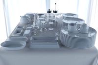 Restourant Dishes Set Pack