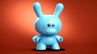 Kidrobot Rick and Morty Mr Meseeks 8 inch Dunny