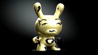 Kidrobot Andy Warhol 20 inch Gold Marilyn Dunny