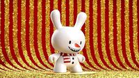 Kidrobot Snowman 12 inch Christmas Set Dunny