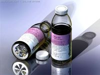 Vitamin Water Bottle 3D Model