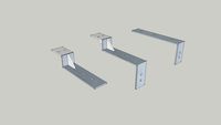 L ZL Z type cantilever bracket
