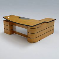 Executive Desk 02 3D Model