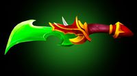 Stylized dagger
