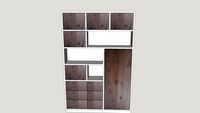kast wit hout