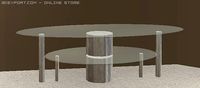 Simple Elegant Modern Coffee Table 3D Model