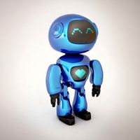 Mini Robot 3D Model